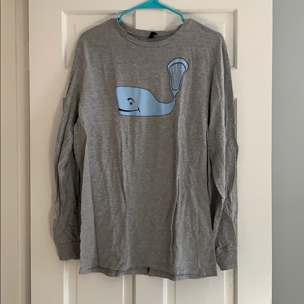 Whale lacrosse t shirt